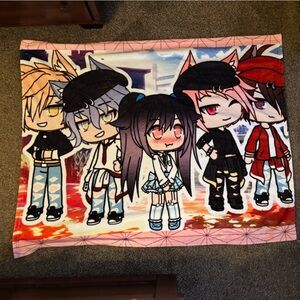 Anime Gacha Life Soft Throw Blanket 40x50in